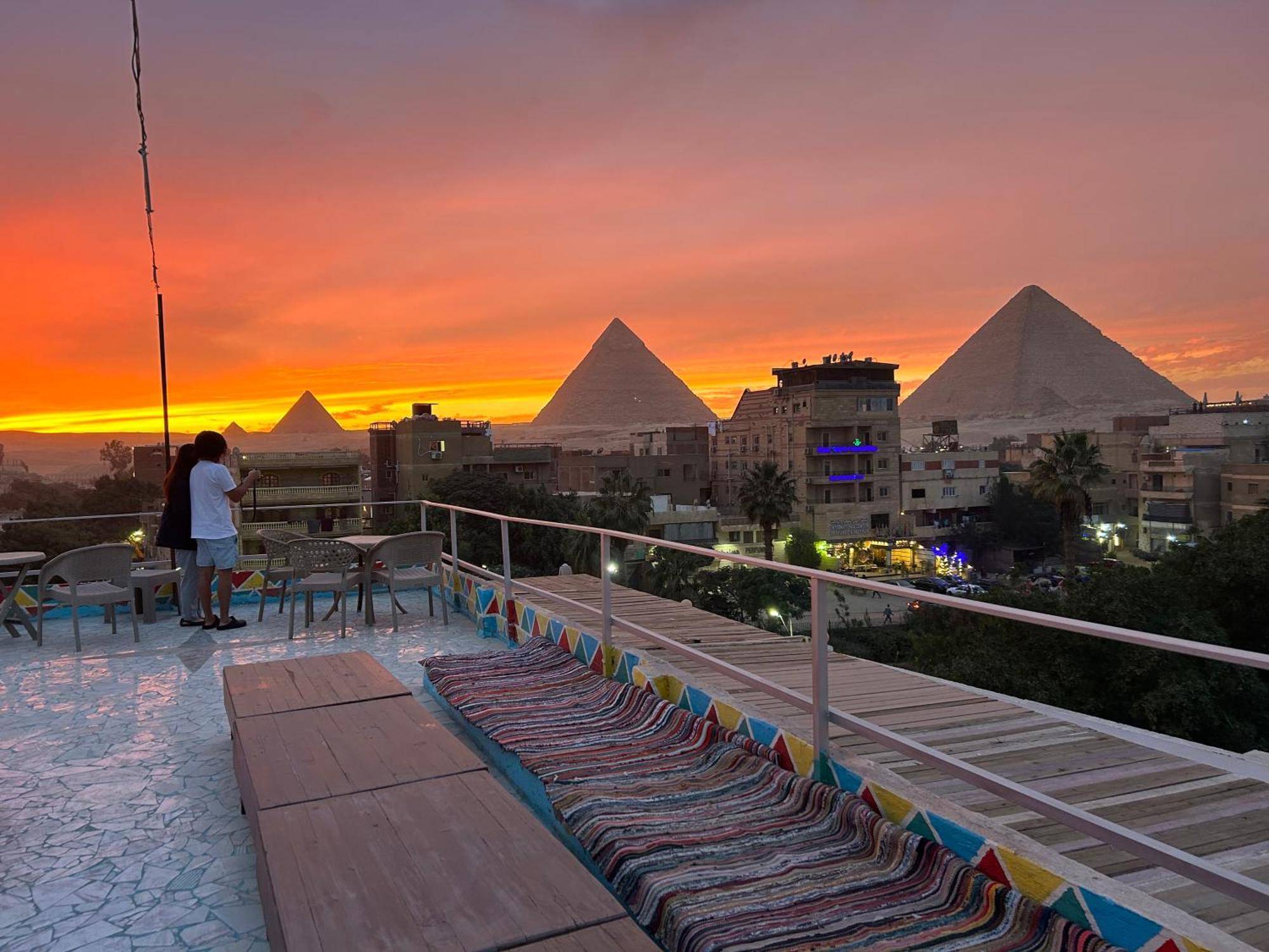 Matto Pyramids Inn Kafrat al Jabal Экстерьер фото